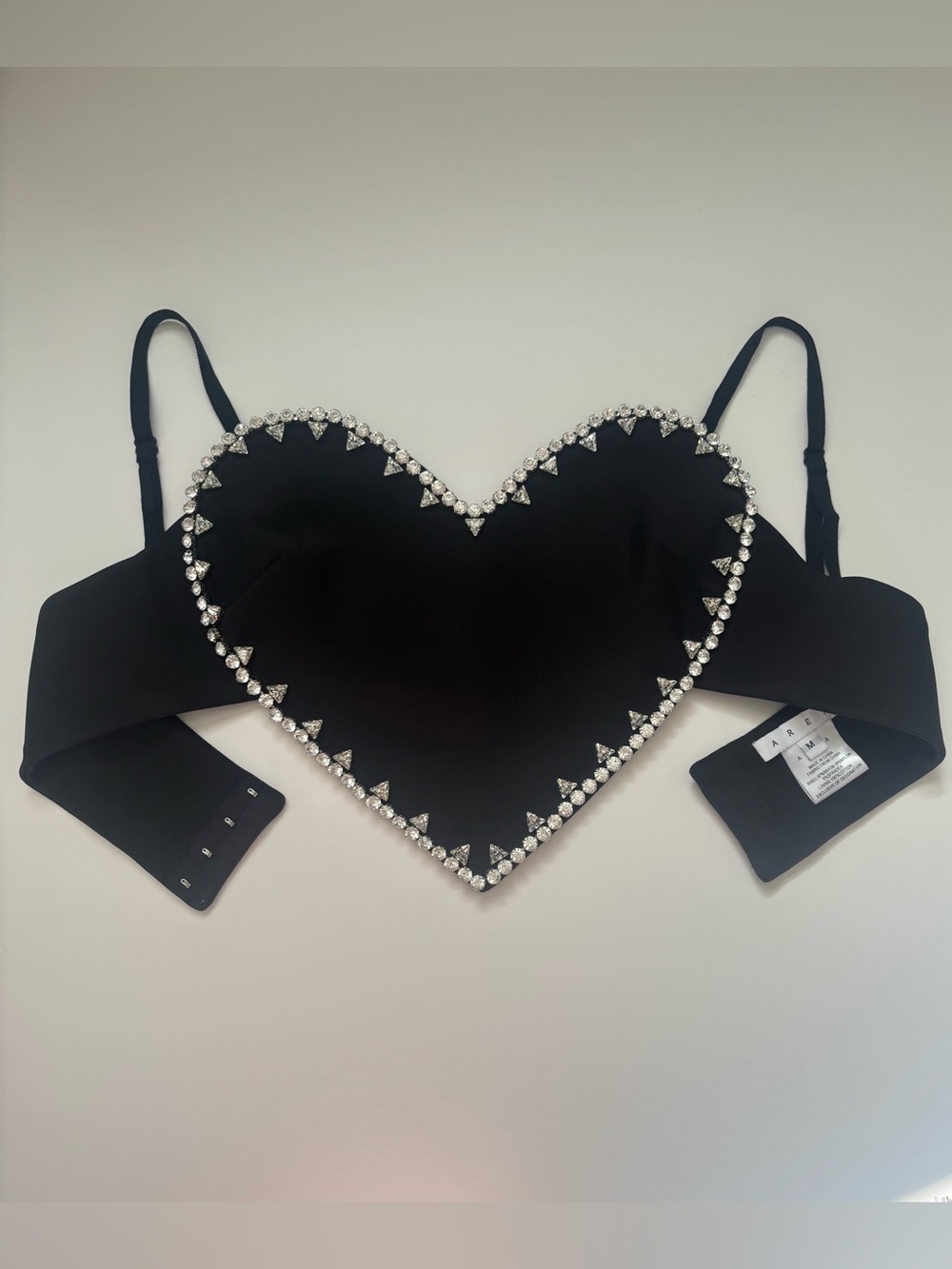 Area crystal heart top M